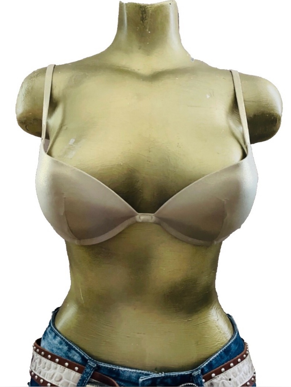 NWOT Shimmery GOLDEN BRA Size 34B